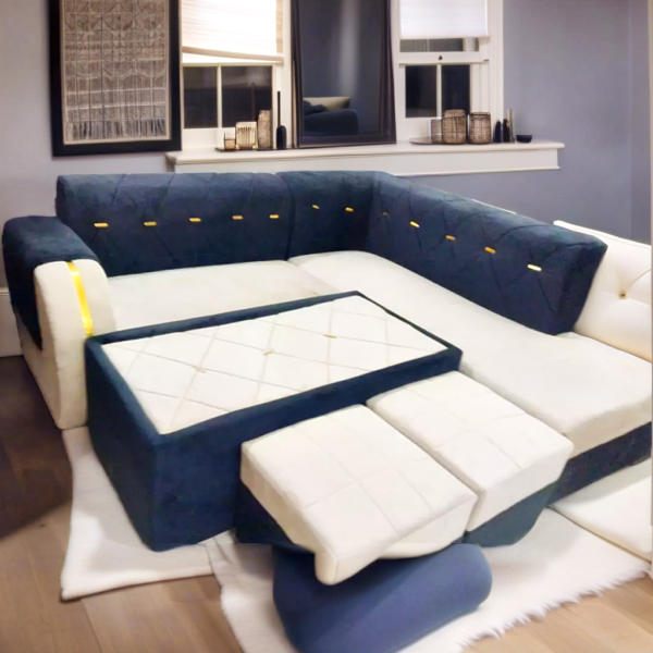 white brown sofa 7 seater