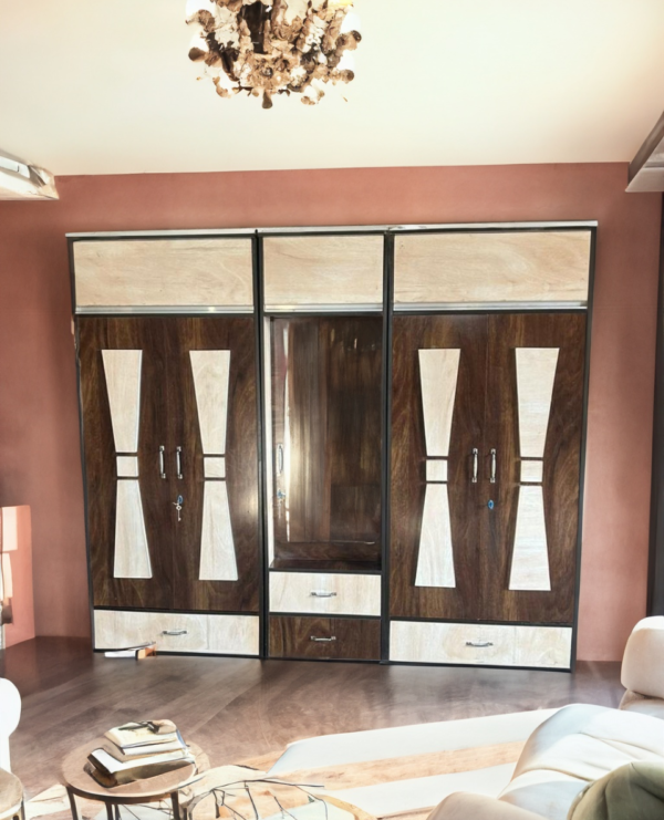 Wooden Almirah 3 door